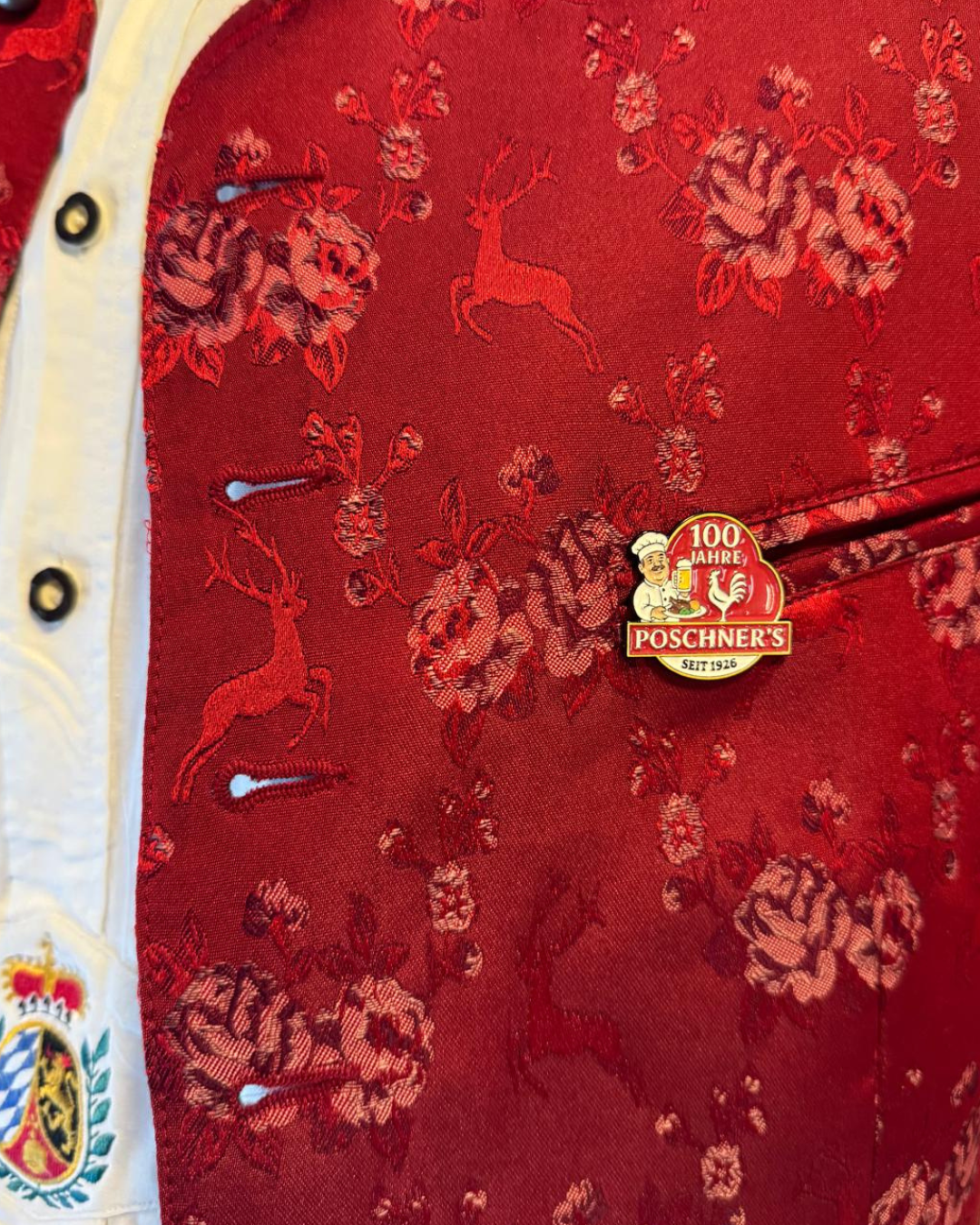 Jubiläums-Pin „100 Jahre Poschner’s“